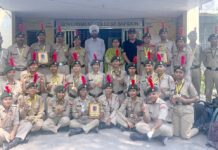 पीजी कॉलेज एनसीसी को सर्वश्रेष्ठ ड्रिल व कंपनी का मिला सम्मान