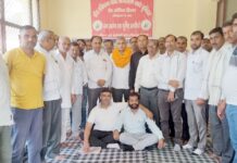 बिजली कर्मचारियों ने किया अनिल पूनिया का अभिनंदन