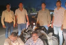 एक क्विंटल डोडा-पोस्त सहित दो नशा तस्कर गिरफ्तार
