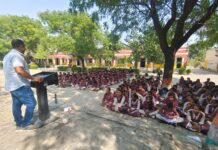 जींद पुलिस द्वारा बिशनपुरा में नशा मुक्ति जागरूकता कार्यक्रम आयोजित