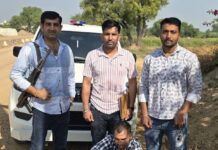 अवैध देसी पिस्तौल सहित युवक काबू