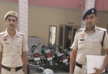 थाना उचाना पुलिस ने चोरीशुदा वाहन सहित आरोपी को दबोचा