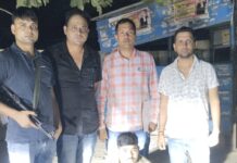 नाजायज हथियार सहित युवक काबू शहर में हथियार तस्करी