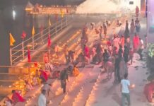 सफीदों में धूमधाम से मनाई गई देव दीपावली मनाई गई देव दीपावली