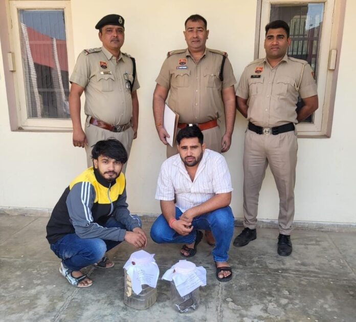 अवैध पिस्तौलों सहित दो आरोपी