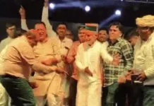 कांग्रेस MLA के ठुमके वायरल — बेटे की शादी में ‘ना समझ बावली बूच’ गाने पर जमकर नाचे कांग्रेस MLA के ठुमके