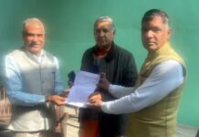 अध्यापक संघ ने सांसद धर्मबीर सिंह को सौंपा ज्ञापन Haryana teachers union