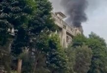 व्यावसायिक इलाके में बिजली खराबी से भड़की लपटें, समय रहते बड़ा हादसा टला Market Fire