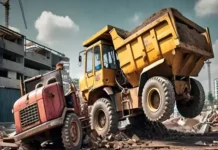 KGP पर ट्रक हादसा, ड्राइवर की मौके पर मौत Faridabad accident