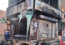 किराना स्टोर में भयावह आग, लाखों का नुकसान; शॉर्ट-सर्किट को कारण माना जा रहा Ambala fire incident