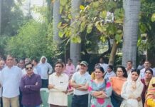 रोहतक में शिक्षकों ने किया जोरदार विरोध प्रदर्शन Rohtak teachers protest