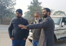 स्वतंत्रता सेनानियों की प्रतिमाएं स्थापित करवाने को लेकर एसडीएम ने किया दौरा Statues Installation