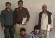 पलवल में अवैध हथियार के साथ युवक गिरफ्तार, पिस्तौल सप्लायर भी गिरफ्तार Illegal Weapons