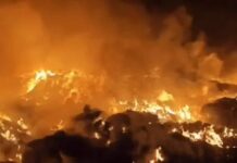 फरीदाबाद में कबाड़ी मार्केट के गोदामों में आग, लाखों का स्क्रैप जलकर खाक Scrap Warehouse Fire