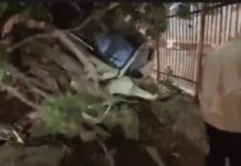 NH-19 पर देर रात हादसा, कार पलटी और दोहरी टक्कर Faridabad accident