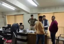 साइबर थाना में DGP ने किया सरप्राइज विजिट Gurugram Cyber police