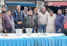 मकर संक्रांति पर लगाया गया विशाल भंडारा Bharat Vikas Parishad