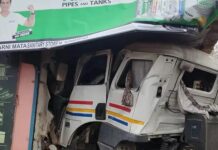 तेज रफ्तार ट्रक दुकान में घुसा, बड़ा हादसा टला Sirsa truck accident