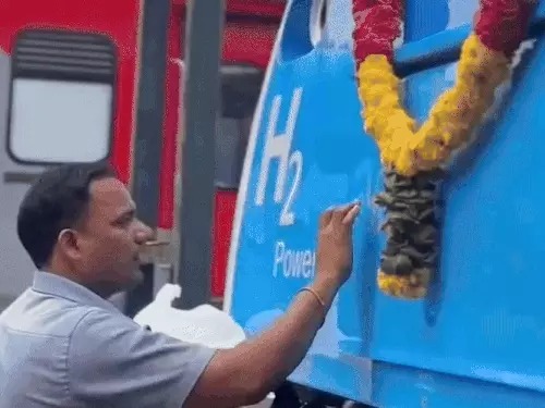 Hydrogen train Haryana