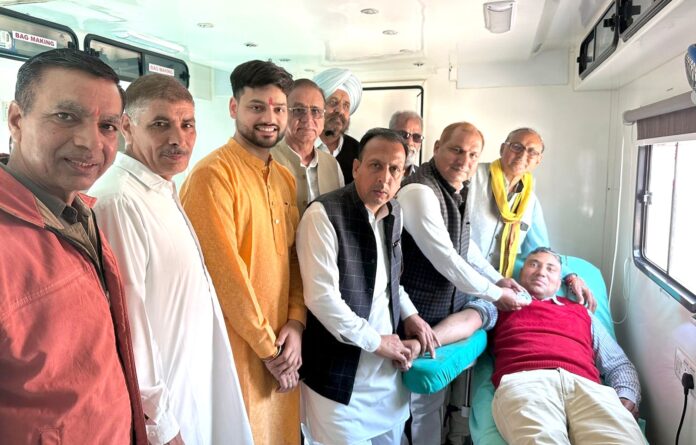 Safidon blood donation camp