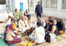 पूर्व मंत्री बचन सिंह आर्य ने किया लैब का उद्घाटन medical lab inauguration