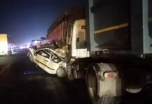 KMP पर भीषण सड़क हादसा, विदेशी पर्यटक समेत दो की जान गई Palwal accident