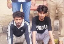 फायरिंग केस में दो दबोचे, अवैध हथियार बरामद Gurugram firing case