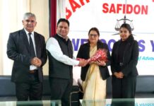 सफीदों बार एसोसिएशन द्वारा नवनियुक्त जेएमआईसी सुश्री अनीशा का हुआ भव्य स्वागत Safidon Bar Association