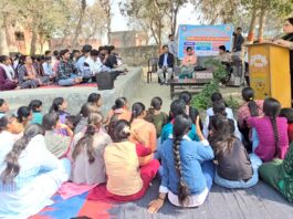 सात दिवसीय एनएसएस शिविर का हुआ शुभारंभ Safidon NSS camp