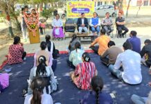 देशसेवा हेतु एनएसएस स्वयंसेवकों को किया प्रशिक्षित cleanliness drive