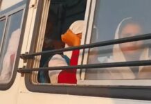 छात्राओं की सुरक्षा पर सवाल, स्कूल बस को बनाया गया निशाना School Bus Attack