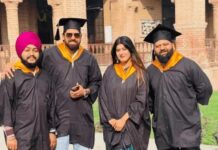 मासूम शर्मा ने हासिल की दूसरी पोस्टग्रेजुएट डिग्री Masoom Sharma