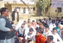 PWD कर्मचारियों का धरना Rohtak PWD Protest