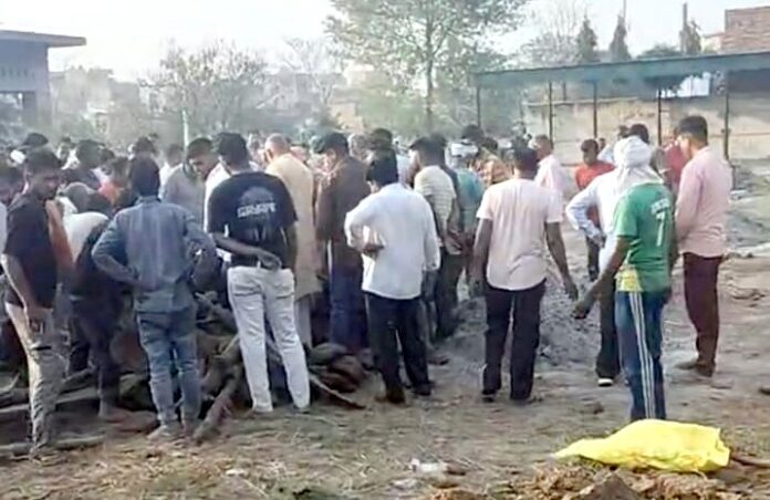 Safidon factory fire