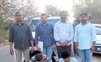 ग्राम समैक सहित दो आरोपी गिरफ्तार Safidon drug bust