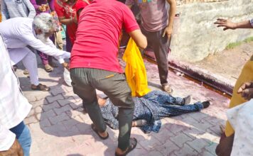 सफीदों में अवैध रूप से चल रही केमिकल के रंग-गुलाल-बारूद फैक्ट्री में लगी आग Safidon factory fire