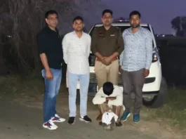 संदिग्ध गतिविधि पर पुलिस की नजर, अवैध हथियार के साथ युवक पकड़ा Agroha illegal weapon arrest