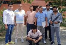 इनामी अपराधी गिरफ्त में, हत्या के बाद था फरार Rohtak arrest