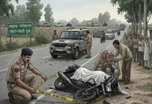 तेज रफ्तार SUV की टक्कर से युवक की मौत, दोस्त गंभीर घायल Bahadurgarh road accident