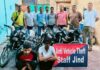 मोटरसाइकिल चोरी गिरोह का भंडाफोड़, 5 बाइक बरामद #CrimeUpdate