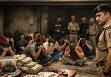 अवैध गतिविधियों पर कार्रवाई, छापेमारी में कई लोग पकड़े गए Hisar police raid