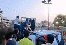 तेज रफ्तार बनी हादसे की वजह, डिवाइडर से टकराकर पलटी गाड़ी Gurugram accident