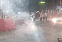 गुरुग्राम में रातभर चला भारत की जीत का जश्न: सड़कों से लेकर गली-मोहल्लों में उमड़ी भीड़, लोगों ने पटाखे फोड़कर किया डांस