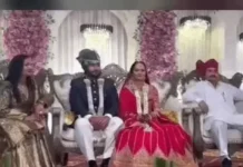 जयदिव्यन-साक्षी ने राजस्थान में लिए सात फेरे: मां सुनैना-पिता रवि और अभय चौटाला ने दिया आशीर्वाद, देवीलाल परिवार की चौथी पीढ़ी