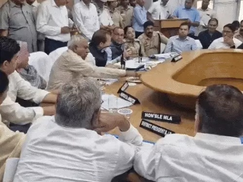 Narnaul grievance meeting