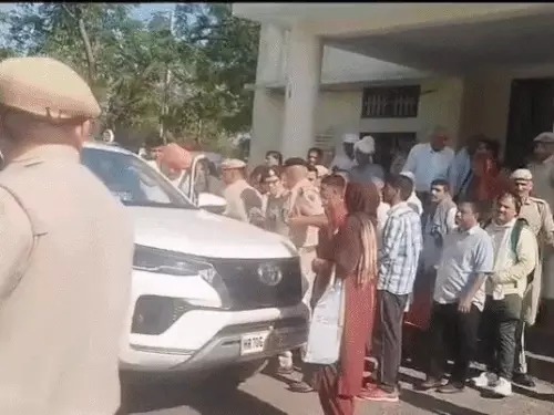 Jhajjar protest woman