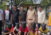 व्यापारियों को धमकाकर फिरौती वसूलने वाला गैंग पकड़ा, 5 शार्प शूटर गिरफ्तार