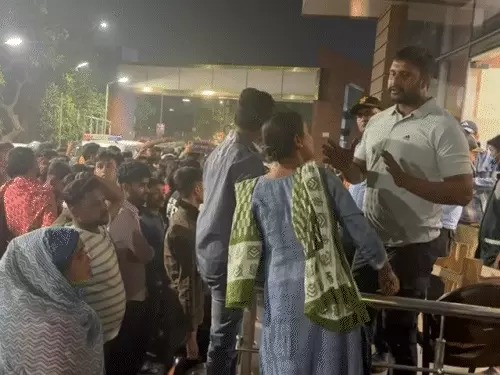 Gurugram hospital protest