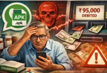 साइबर ठगी का नया तरीका, एक क्लिक में खाली हुआ बैंक खाता cyber fraud Haryana