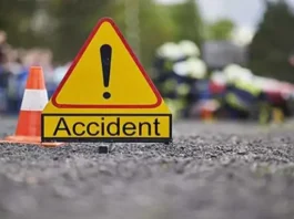 तेज रफ्तार वाहन से टक्कर, स्कूटर सवार की जान गई road accident